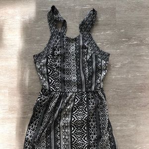 Black and white American eagle dress